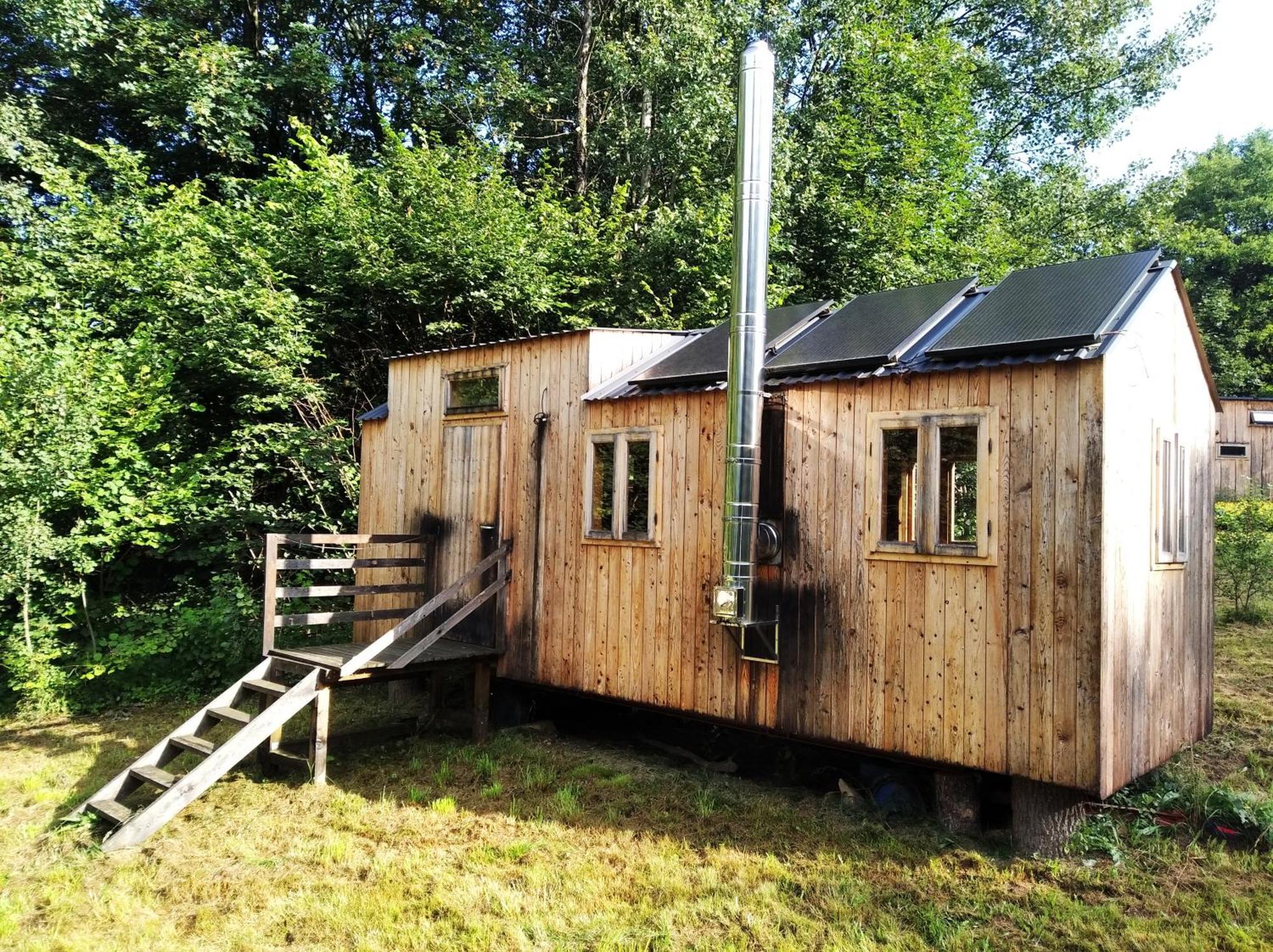 הוילה Výprachtice Celorocni Glamping V Pohodlnem Domecku מראה חיצוני תמונה